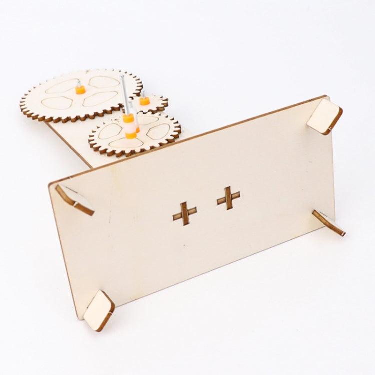 Gear Triple Action Physics Experiment Variable Speed Transmission Material Kit Kids Puzzle Toy