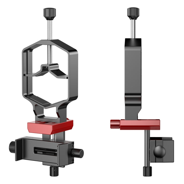 Tridaptor Digiscoping Adapter 3-Axis Telescope Phone Mount For Binocular Monocular Microscope