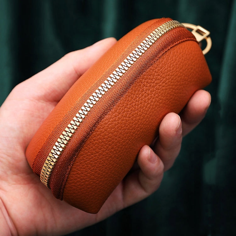 Mini Car Key Bag Large Capacity Soft Leather Coin Purse