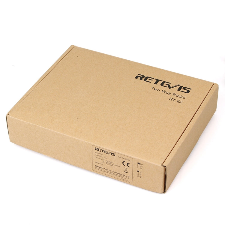 RETEVIS RT22 Hotel Mini Charging Two-Way Wireless Intercom Walkie Talkie