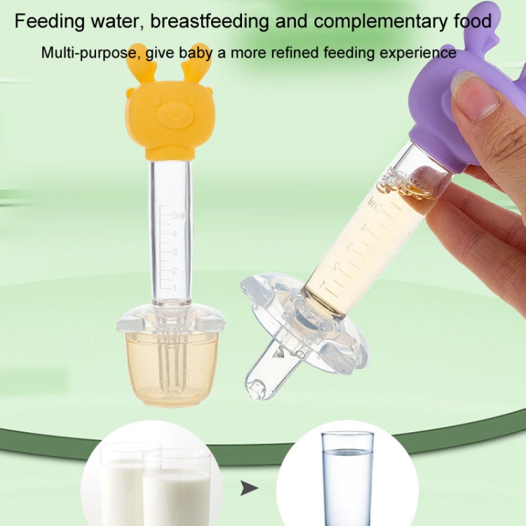 Children Cartoon Medicine Feeder Portable Dropper Baby Water And Liquid Feeder