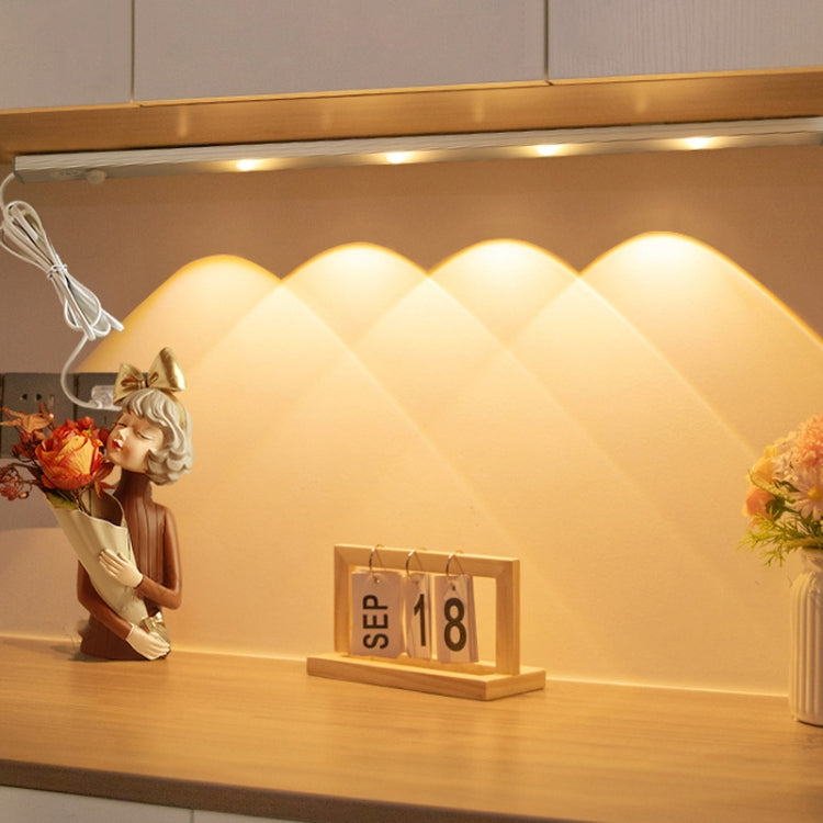 220V CN Plug Motion Sensor Wardrobe Cabinet Lamp LED Light Bar