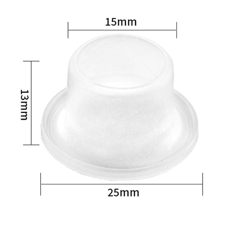 Silicone Cover Safety Gasket Faucet Valve 4 Points Connector Waterproof Sealing Ring Gasket