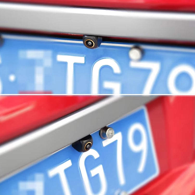 AHD1080P Car Universal HD Night Vision Rear View Reversing Three-Control Fisheye Camera