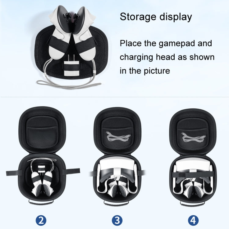 For Meta Quest 3S STARTRC GAMES Oxford Cloth Handheld Storage Bag