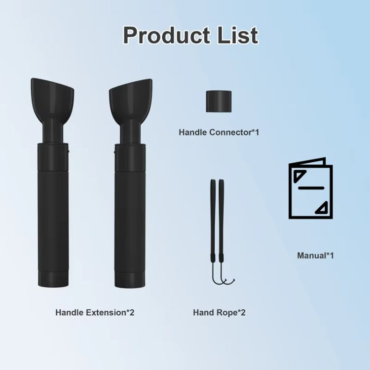 DEVASO For Meta Quest 3S / 3 Game Lightsaber Golf Game Extension Pole Baseball Grip Accessories