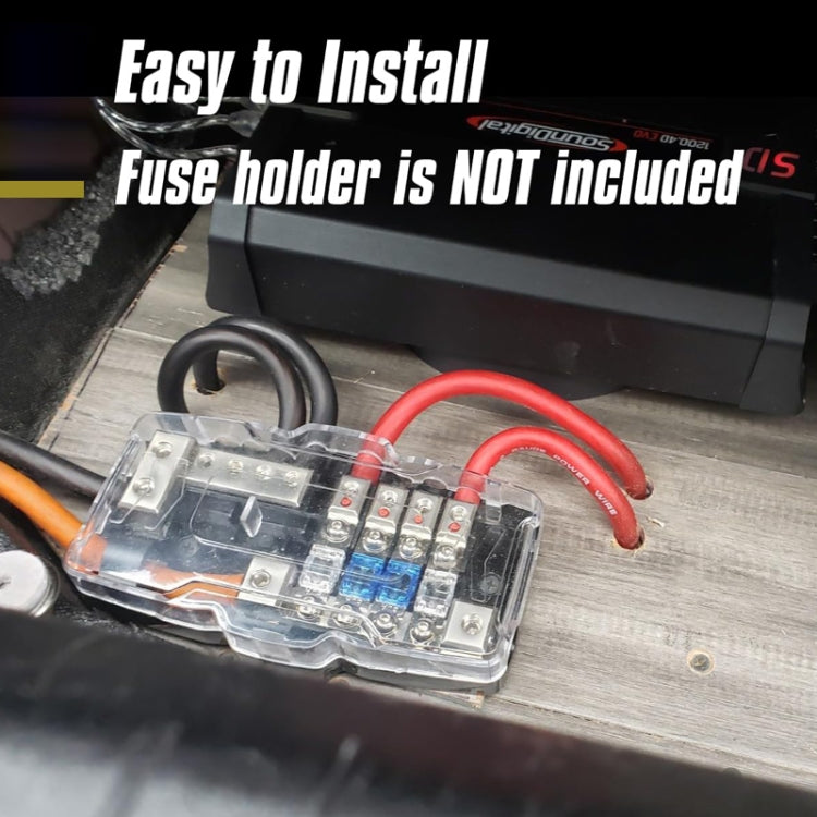 8pcs/Set 12V-58V Mini ANL High Current Bolt-on Fuse