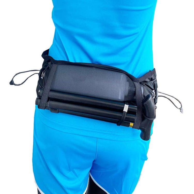 Running Sports Waist Bag Ultra-thin Breathable Belt With Trekking Pole Fixing Strap
