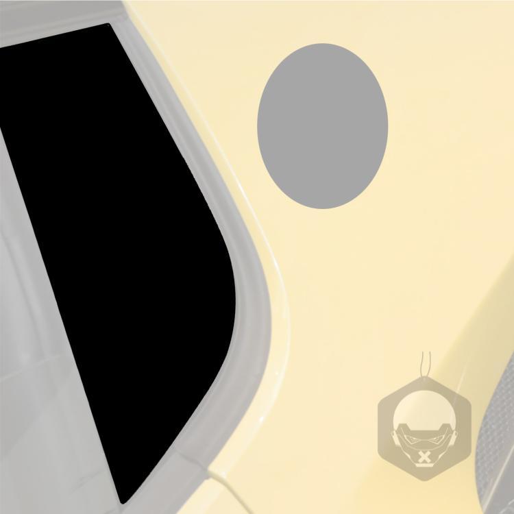 For Maserati MC20 2pcs /Set Universal B-pillar Decoration Stickers for Left and Right Driving