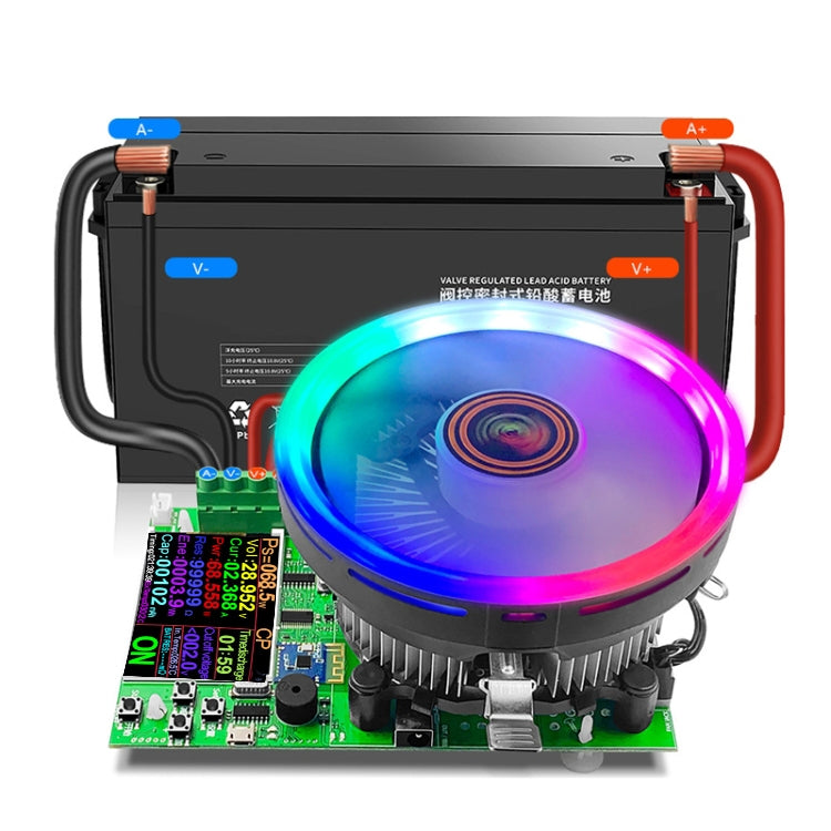 ATORCH Voltage Digitally Controlled Adjustable Constant Current Discharge Load Aging Tester, US Plug