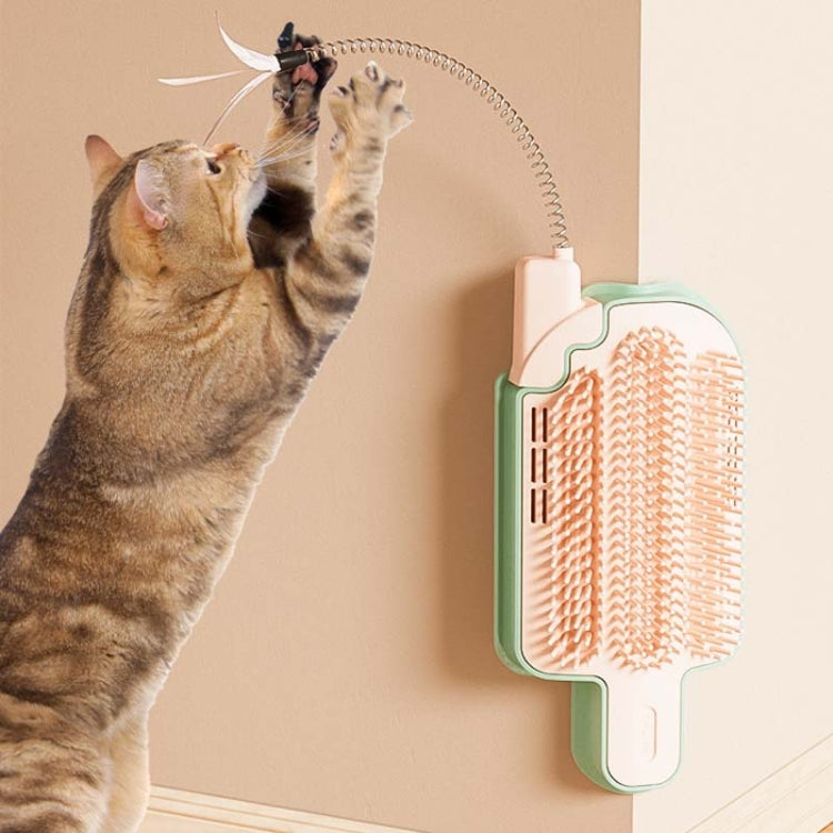 Cats Corner Self-Exciting Ice-Cream Scrubber Pet Massage Brush Toy