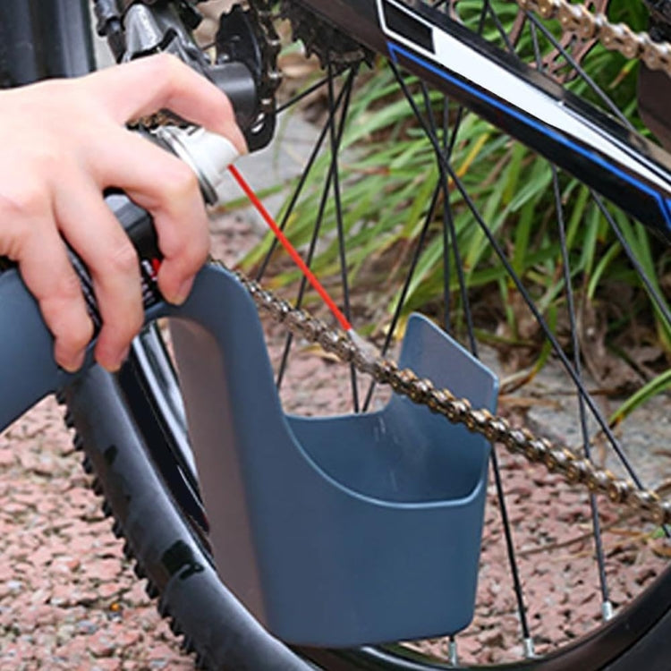 Motorcycle Bicycle Chain Cleaner Oil Storage Tool Box