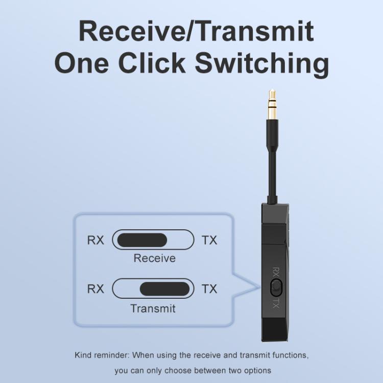 2 In 1 Aux Car Bluetooth 5.4 Audio Receiver Transmitter
