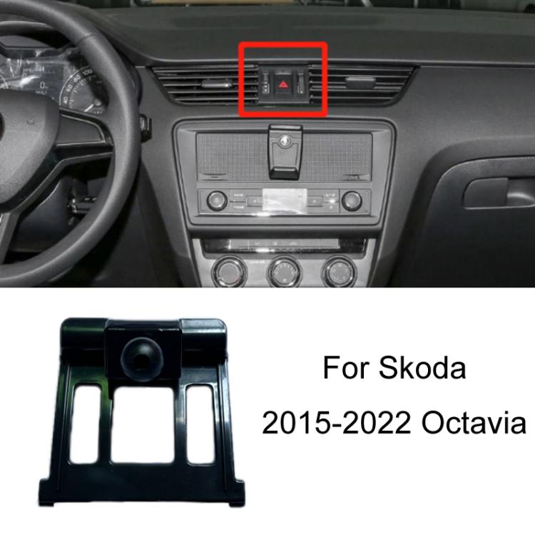 For Skoda Left Driving Car Special Mobile Phone Navigation Bracket Base