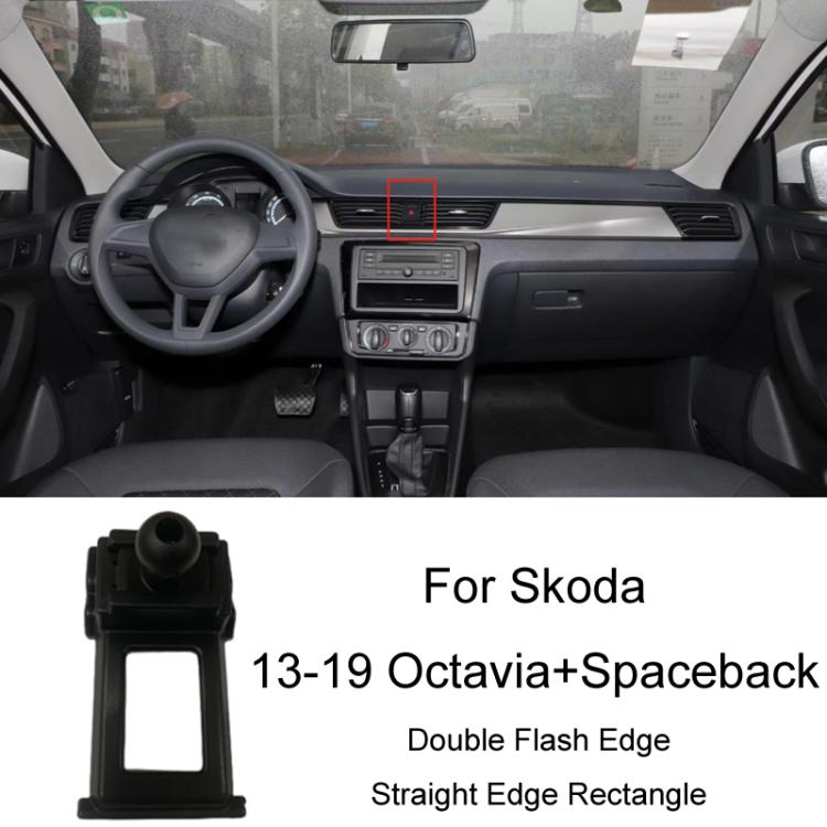 For Skoda Left Driving Car Special Mobile Phone Navigation Bracket Base