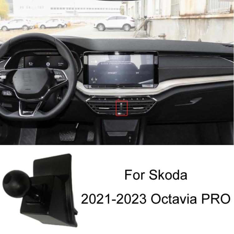 For Skoda Left Driving Car Special Mobile Phone Navigation Bracket Base