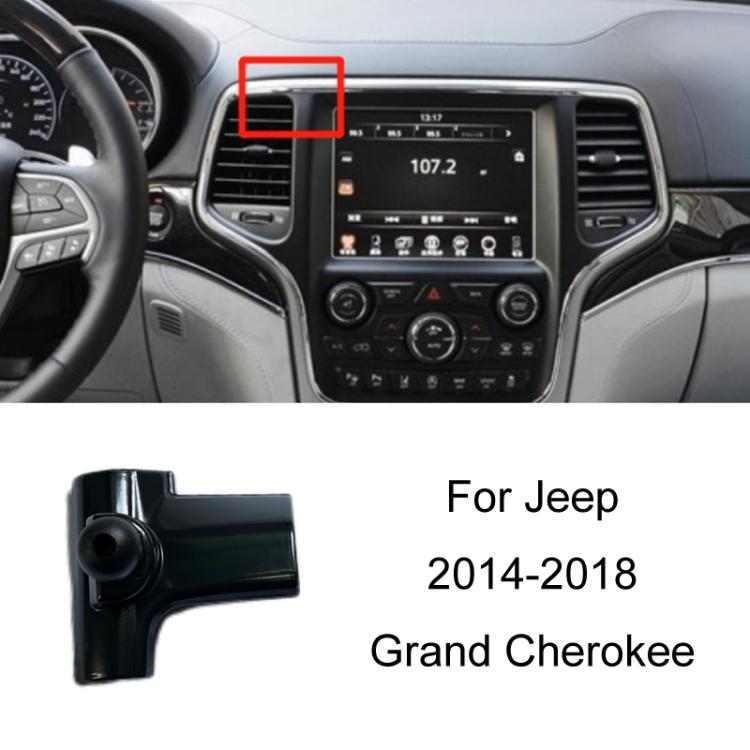 For Jeep Left Driving Car Special Mobile Phone Navigation Bracket Base