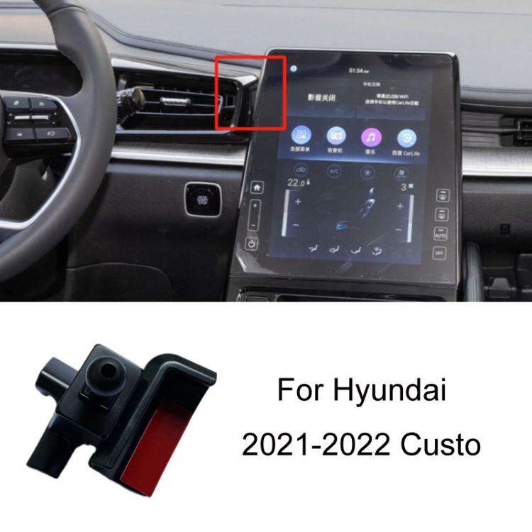 For Hyundai Left Driving Car Special Mobile Navigation Bracket Base