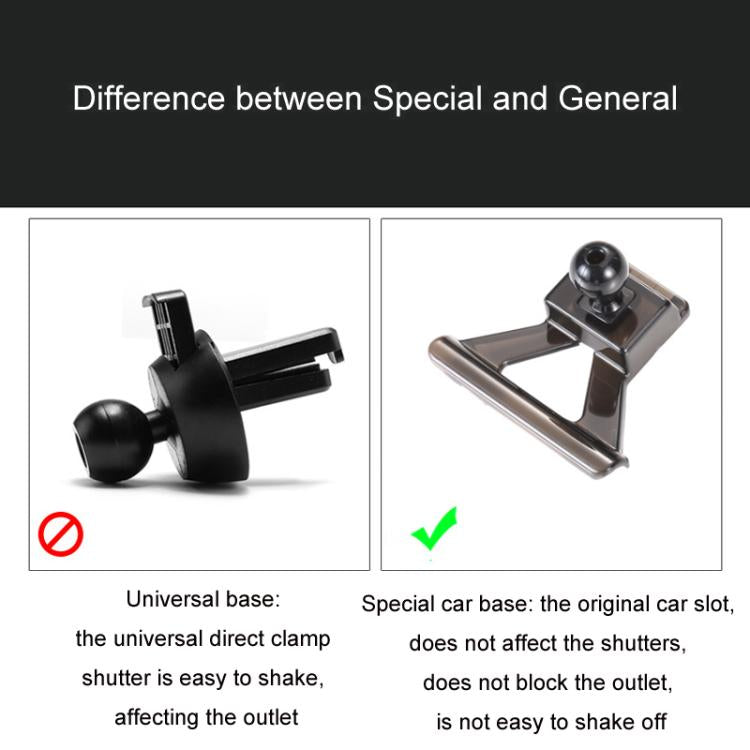 For Hyundai Left Driving Car Special Mobile Navigation Bracket Base