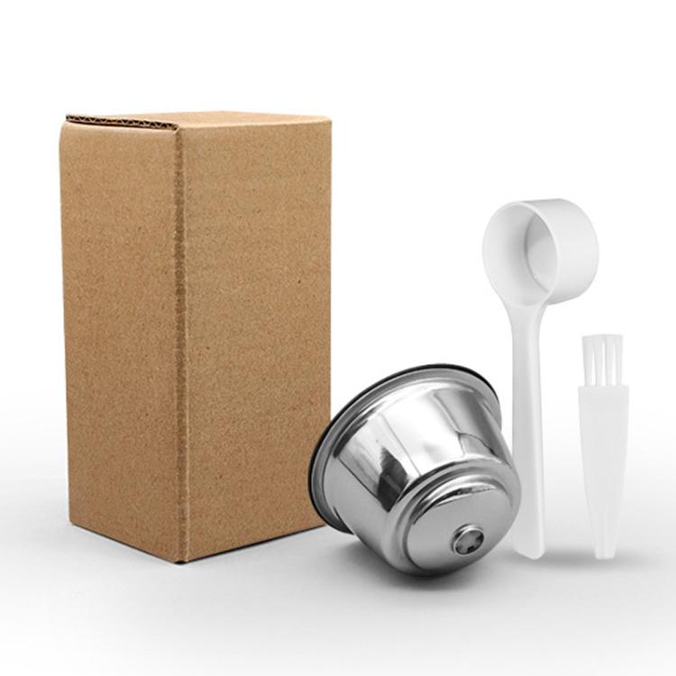 For Dolce Gusto Coffee Maker Stainless Steel Reusable Coffee Capsule Shell