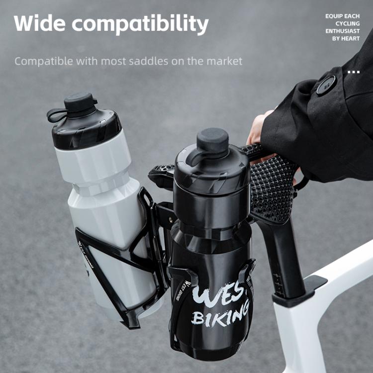 WEST BIKING Bicycle Saddle Adapter Extension Bottle Holder