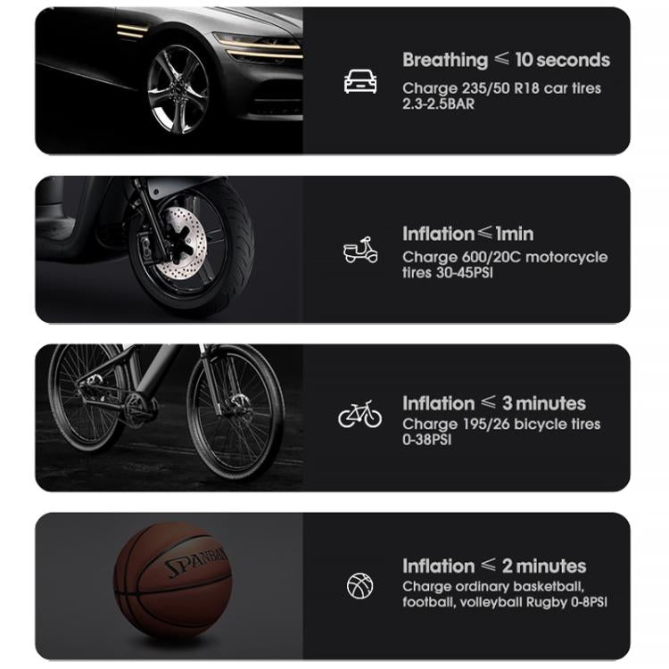 Portable Intelligent Digital Display Electric Air Pump Car Tires