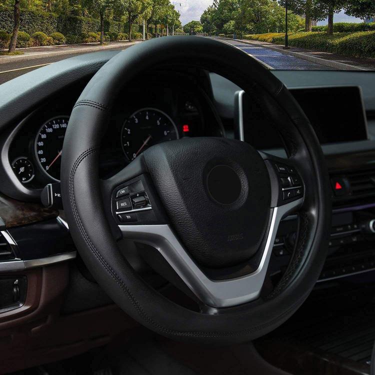 38cm Cars Universal Microfiber Steering Wheel Cover