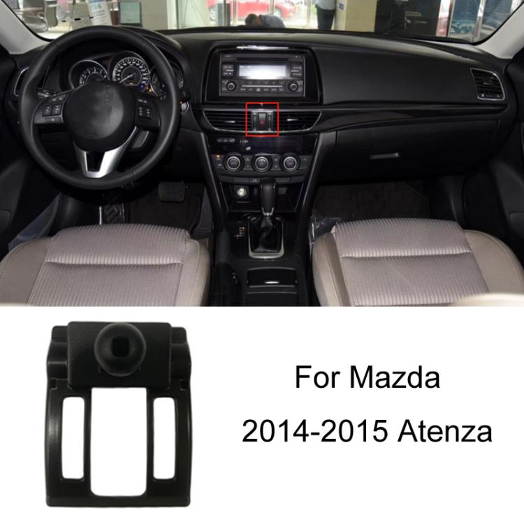For Mazda Left Driving Car-Mounted Special Mobile Phone Navigation Bracket Base