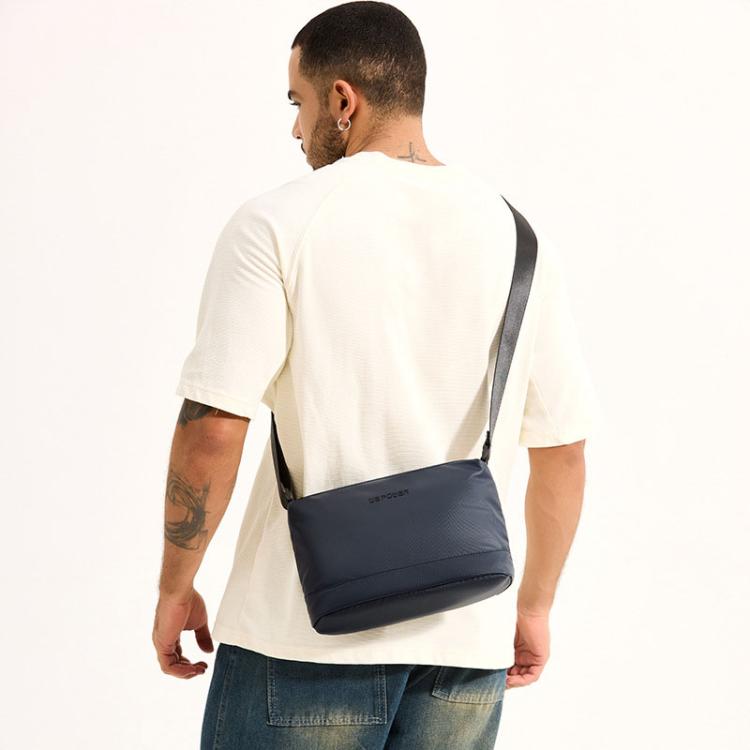 WEPOWER Simple Shoulder Bag For Men Light Casual Commuter Messenger Pack