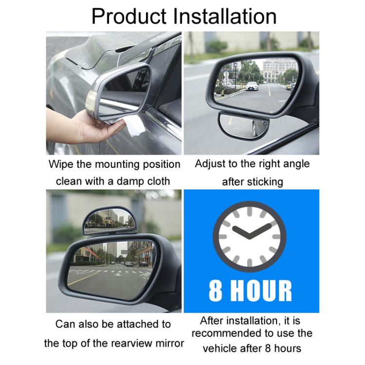 Trainer Car Rearview Mirror Plus Blind Spot Mirror Car Reversing Aid Car Small Round Mirror