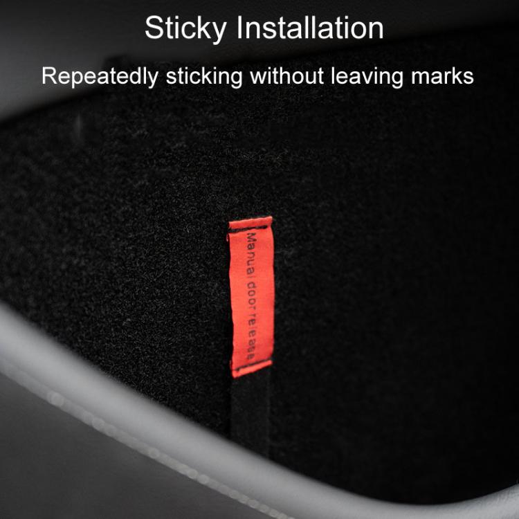 1pair For Tesla New Model 3 / Y Door Emergency Safety Pull Cord