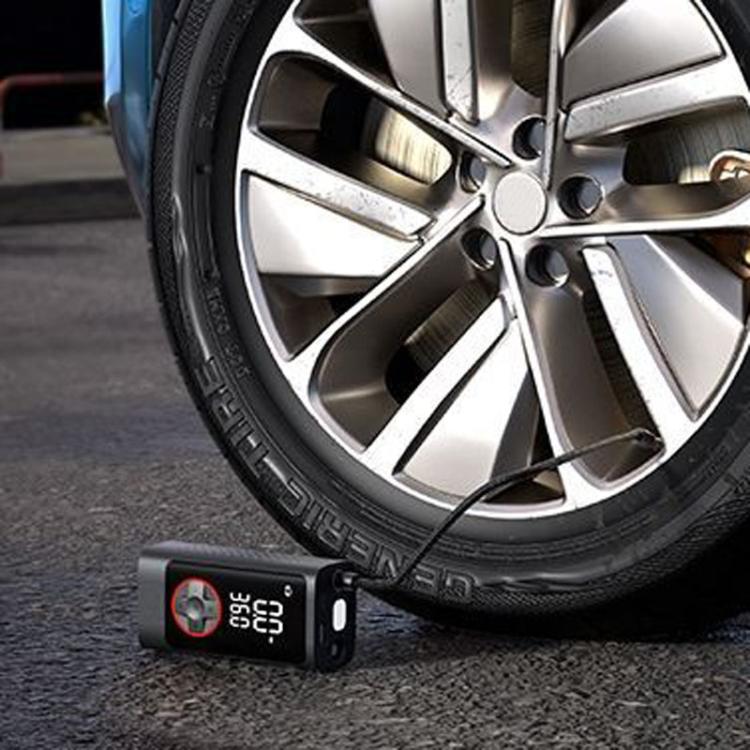 ATJ-004 Smart Wireless Digital Display Portable Car Tire Pump Multi-Function Inflator
