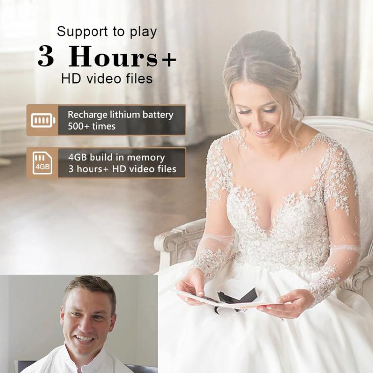 7 Inch IPS Display Multifunctional Commercial Wedding Video Invitation Linen Bound Video Album