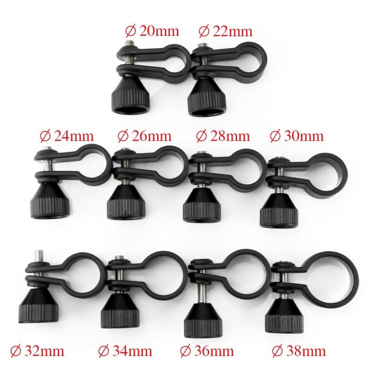 Adjustable Diving Flashlight Holder Mount Clamp For Dive Photography
