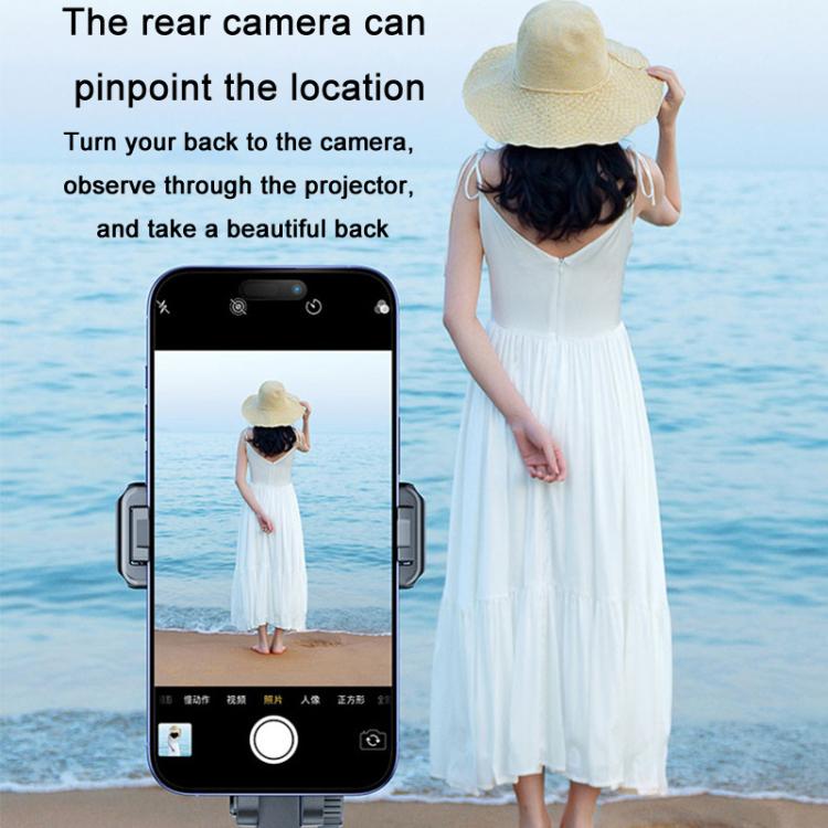 Mobile Phone Screen Mirroring Selfie Stick Real-time Display Mobile Phone Rear Photo Live Tripod Stand