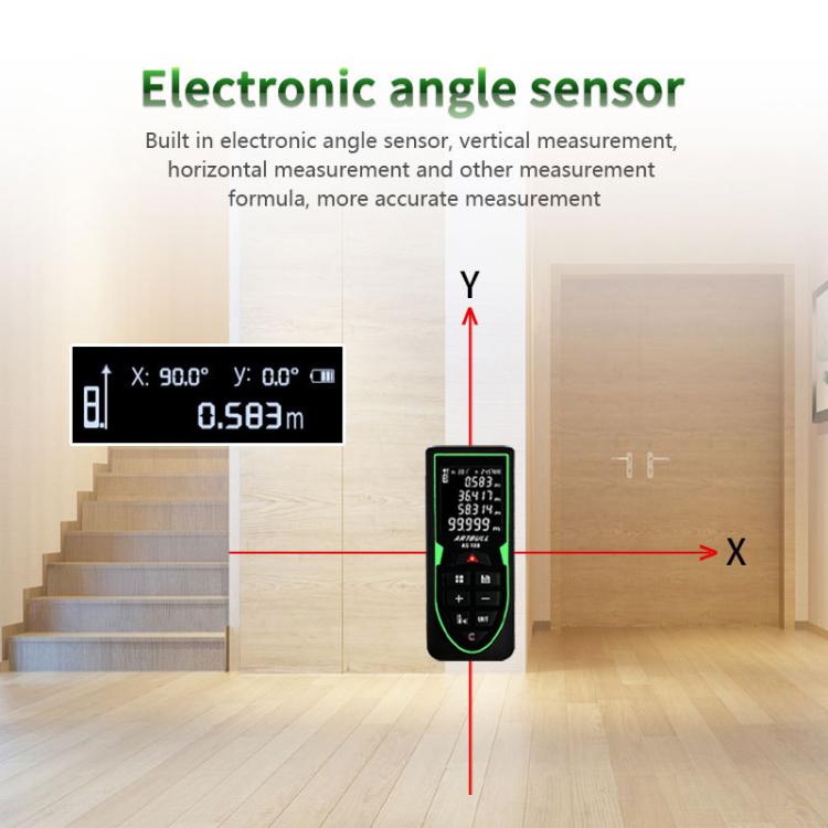 ARTBULL Laser Distance Meter Handheld Room Measuring Instrument Electronic Ruler