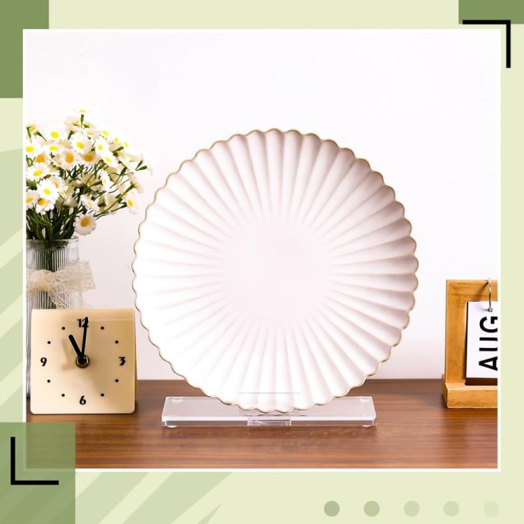 Acrylic Photo Frame Book Picture Plate Stand