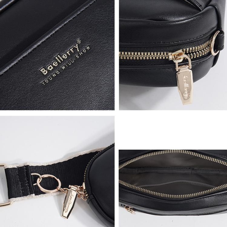 Baellerry N8938 Ladies PU Small Square Bag Large Capacity Crossbody Bag