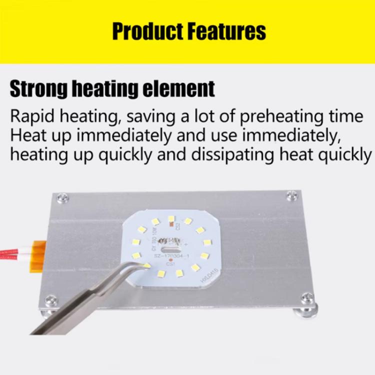 400W High Power Automatic Thermostat Circuit Board LED Lamp Beads Desoldering Board PTC Heat Board