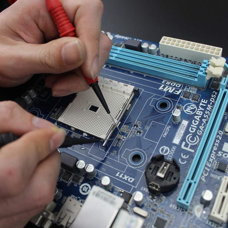 4pcs /Set 0.7mm Multimeter Non-Destructive Probe Electrical Auto Repair Test Probe