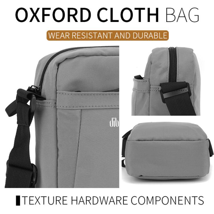 Dibaoleiou Lightweight Multifunction Mobile Phone Bag Men Casual Canvas Bag Shoulder Small Backpack