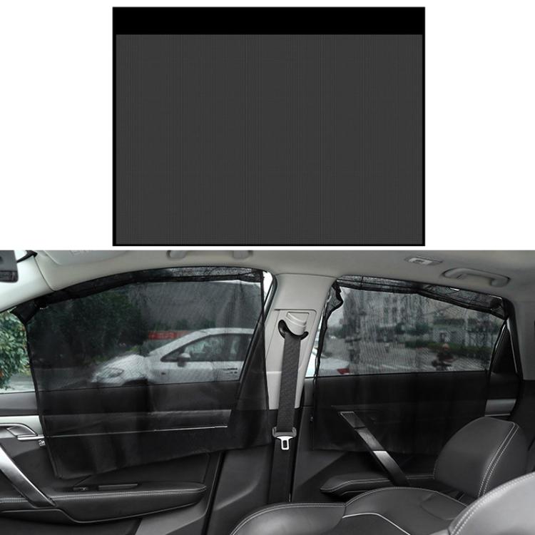 Suction Cup Car Side Window Sunshade Mesh Summer Sunshade Curtains