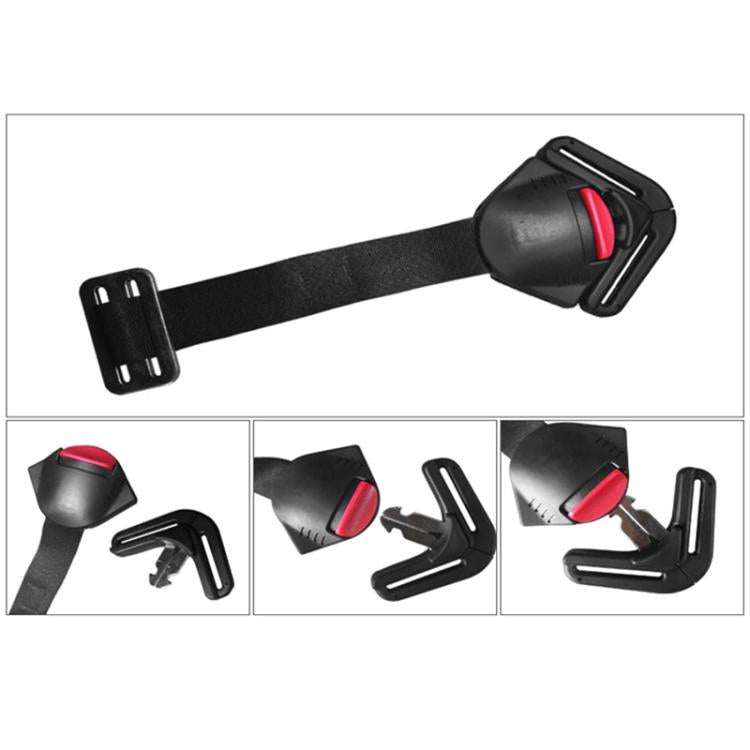 Universal Car Child Safety Seat Accessories Standard Five-Point Snap-Clad With Lock Buckle ISOFIX Interface