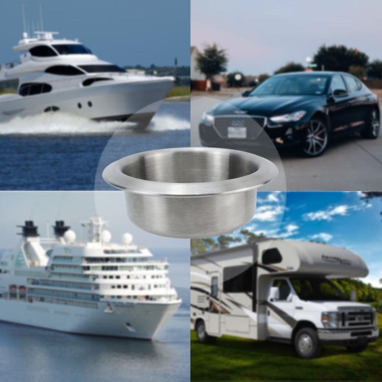 Car Yacht Stainless Steel Modified Cup Holder