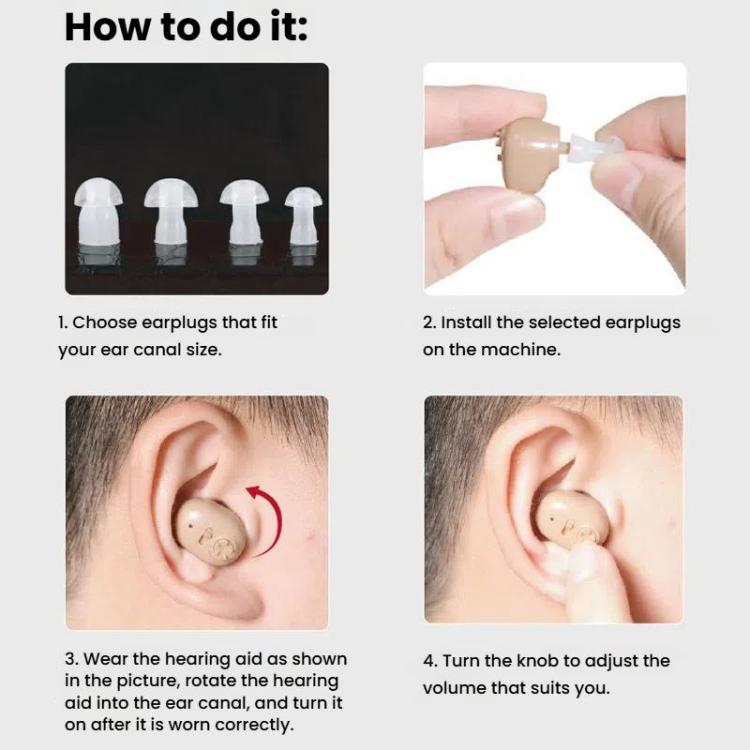 Hearing Aid Sound Amplifier Elderly Noise Reduction Sound Collector Hearing Aid Accessories