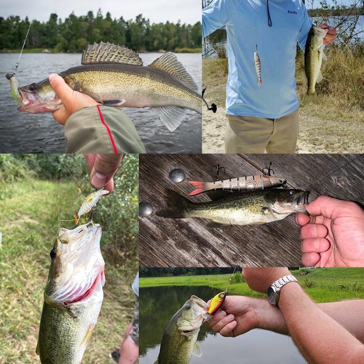 HENGJIA MI226 Deep Diving Mino False Bait Fishing Bionic Road Lure