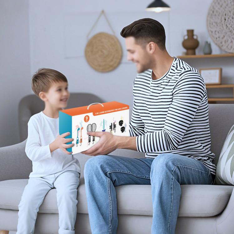 JYS NS2281 For Nintendo Switch 2 Sports 9 In 1 Gaming Sports Kit Left And Right Grip Accessories