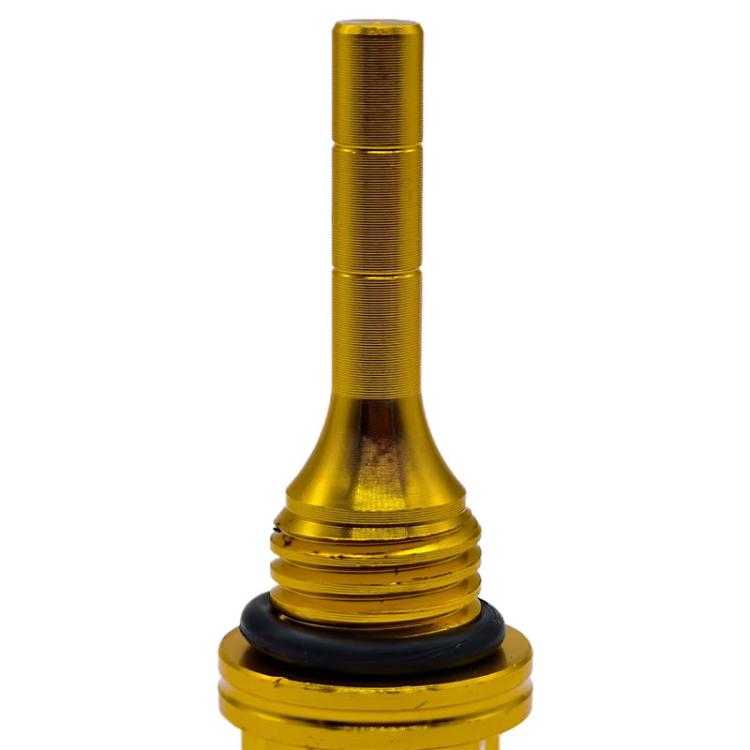 JYC-006 CNC Aluminum Alloy Hexagonal Plum Blossom Oil Dipstick Motorcycle Decoration