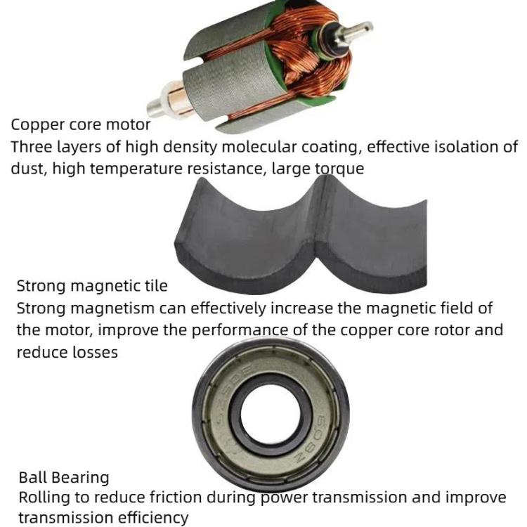 795 Dual Ball DC Motor Juicer Pump High Torque Motor