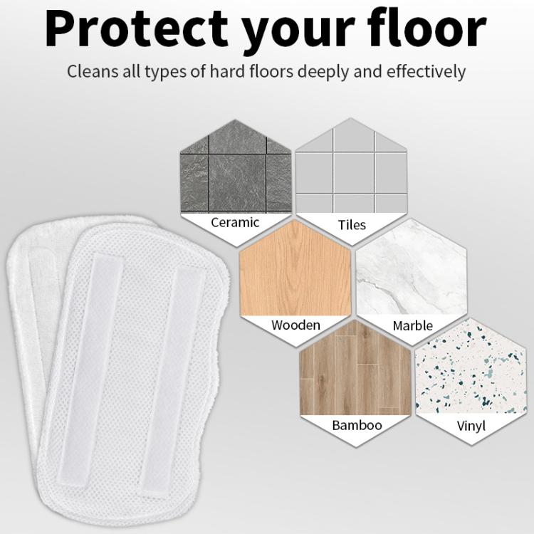 3pcs /Pack Microfiber Pads For Shark S3101 Steam Mop Replacement Mop Head Covers